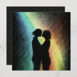 レズビアン・カップル・イン・レインボー シーズンカード