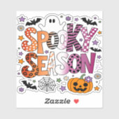 レズビアン スプーキー シーズン ハロウィン シール (シート)