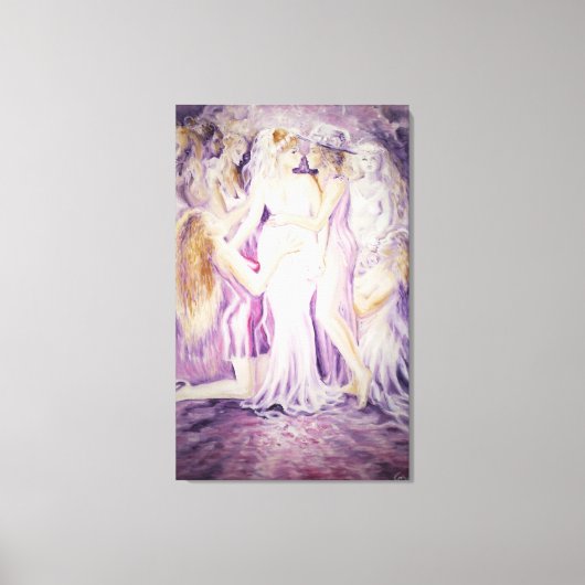 レズビアン・ディヴァ キャンバスプリント (正面)