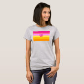 レズビアン・ドーン・プライド WLW Tシャツ (正面フル)