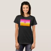 レズビアン・ドーン・プライド WLW Tシャツ (正面フル)