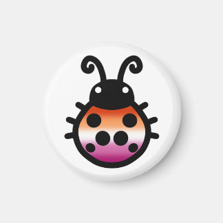 レズビアン・プライド・テントウムシ マグネット