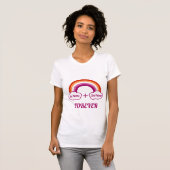 レズビアン・プライド デザイン / カップル Tシャツ (正面フル)