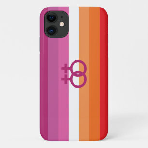 レズビアン・プライド・フラッグ iPhone 11 ケース