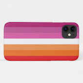 レズビアン・プライド・フラッグ Case-Mate iPhoneケース (裏面(横))
