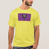 レズビアン・プライド・フラッグ Tシャツ (正面)