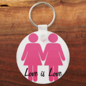 レズビアン・ラブ キーホルダー (正面)