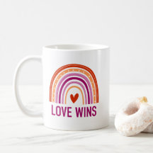 レズビアン レインボー Love Wins