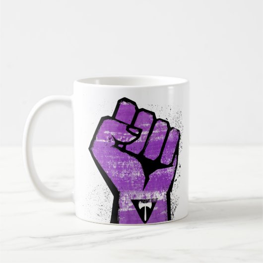 レズビアン+レジスタンス コーヒーマグカップ (左)