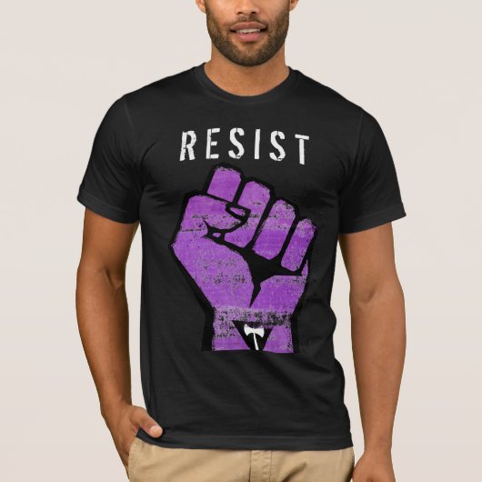 レズビアン+レジスタンス Tシャツ (正面)
