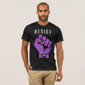 レズビアン+レジスタンス Tシャツ (正面フル)
