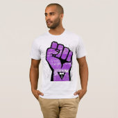 レズビアン+レジスタンス Tシャツ (正面フル)