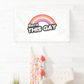 レズビアン-生まれこのゲイ 横断幕 (インサイチュ)