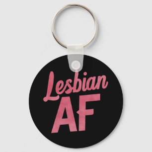 レズビアン AF フラワー LGBTプライド ゲイ ラブ パレード キーホルダー
