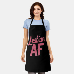 レズビアンAFフラワーLGBTプライド・ゲイラブパレード エプロン