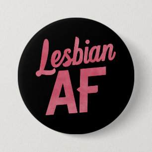レズビアンAFフラワーLGBTプライド・ゲイラブパレード 缶バッジ