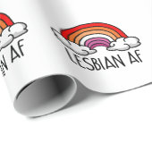 レズビアンAF ラッピングペーパー (ロールコーナー)