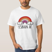 レズビアンAF Tシャツ (正面)