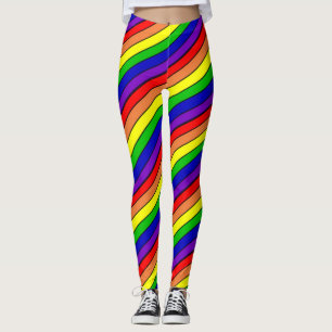 レズビアンLGBTプライドレインボー レギンス