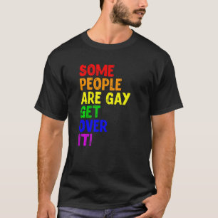 レズビアンLgbt何人かの人々はゲイプライドレインボーSup Tシャツ