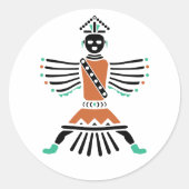 レズ刃物の戦士 ラウンドシール (正面)