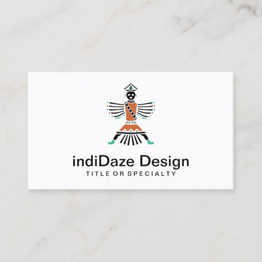 レズ刃物の戦士 名刺 (正面)