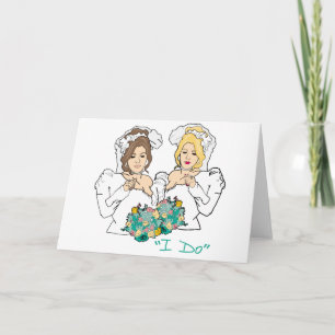 レズ結婚ビアンのカード カード