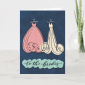 レズ結婚ビアンのカード カード (正面)