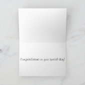 レズ結婚ビアンのカード カード (内部)