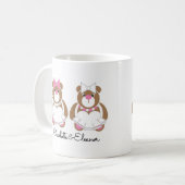 レズ結婚ビアンの贈り物の花嫁 コーヒーマグカップ (正面左)