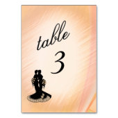 レズ結婚ビアンピーチテーブル番号 テーブルナンバー (裏面)