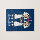 レズ結婚ビアンブライダル ジグソーパズル (横)