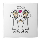 レズ結婚ビアンブライダル タイル (正面)