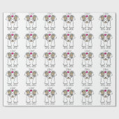 レズ結婚ビアン ラッピングペーパー (フラット)