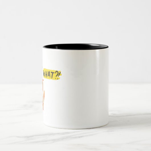 レズ食べバン何。 ツートーンマグカップ (中央)