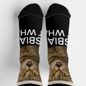 レズ食べビア人おもしろい何 ソックス (上部)