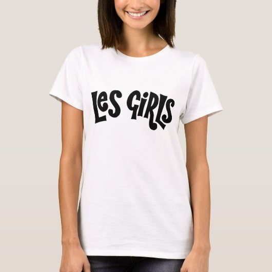 レズ・ガールズ Tシャツ (正面)