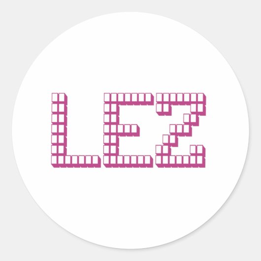 レズ ラウンドシール (正面)