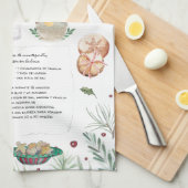 レセタ・デ・ガレタス・デ・マンテキラ キッチンタオル (四つ折り)