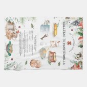 レセタ・デ・ガレタス・デ・マンテキラ キッチンタオル (横)