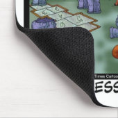 レセッシブおもしろいジーンズギフトT&収集品 マウスパッド (コーナー)