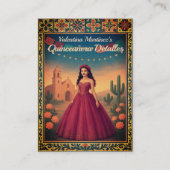 レセプシオンヴィンテージキンセアニラヴェリドロホ エンクロージャーカード (正面)