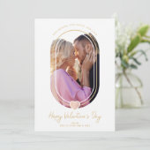 レセルバラフェハアーチ効果ピンクハートハッピーヴェール セーブザデート (スタンド正面)