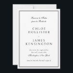 レセルバラフェハエレガントクラシックスペインの セーブザデート<br><div class="desc">リザーブラフェハエレガントクラシックスペインスペインのを保存する日付招待状カード</div>