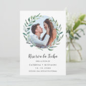 レセルバラフェハグリーナリーリース写真スペインの セーブザデート (スタンド正面)