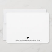 レセルバラフェハホワイト文字オーバーレイスペインの写真 セーブザデート (裏面)