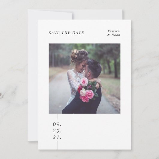 レセルバラフェハボダフォトグラフィカモデラアホラ セーブザデート (正面)