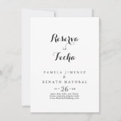 レセルバラフェハ セーブザデート (正面)