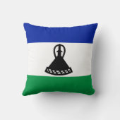 レソトの国旗 クッション (裏面)