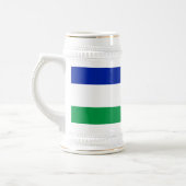 レソトの国旗 ビールジョッキ (左)